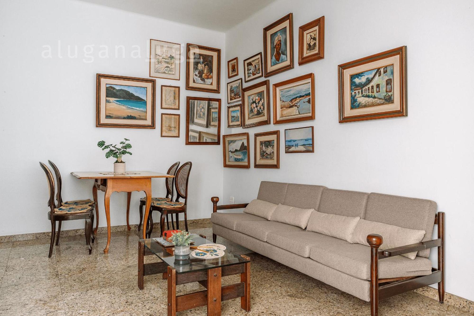 Apartamento Vintage Charm: 3 Dorm. Flamengo Rj 3 Min Metro Rio de Janeiro