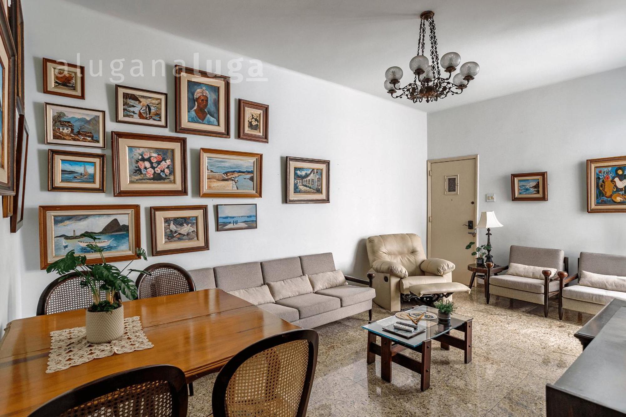 Apartamento Vintage Charm: 3 Dorm. Flamengo Rj 3 Min Metro *